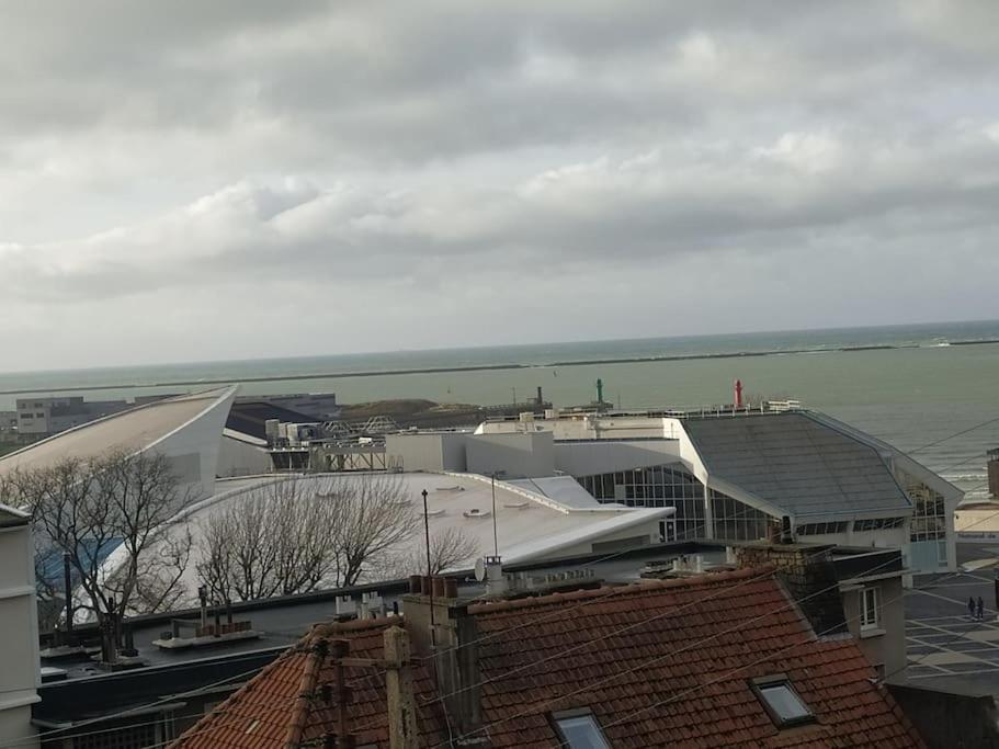 Face Nausicaa Et Plage Vue Panoramique Boulogne-sur-Mer Bagian luar foto